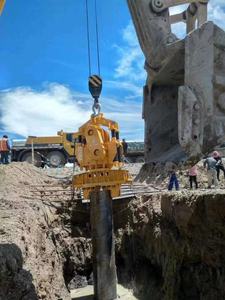 Per gru DZ120A elettrico vibro martello con il tubo mucchio morsetto - Product Image 4