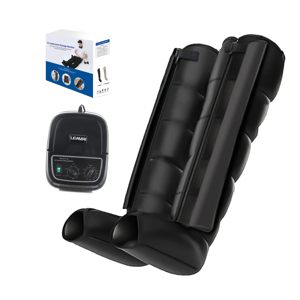 Alat Pijat Kaki Nirkabel 8 Ruang Vena Limfatik IPC 12 Mode Kontrol Waktu Kompresi Berurutan Tekanan 3-30KPA Bersertifikasi CE - Product Image 1