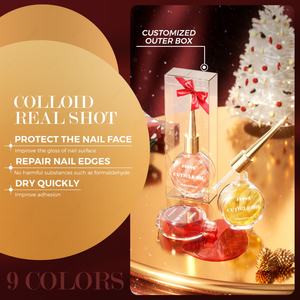 JTING Última Novedad Aceite para Cutículas con Brillo en 9 Colores, Caja Exterior Personalizada, Libre de TPO y HEMA, OEM ODM, Aceite para Cutículas de Regalo para Uñas - Product Image 3