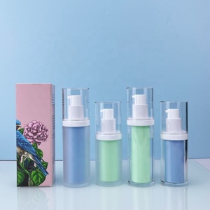 Cosmetic Packaging Materials 30ml Gold Replaceable Inner Liner Vacuum Lotion <b>Bottle</b> 15ml Exfoliating Eye Cream <b>Bottle</b> - Product Image 6