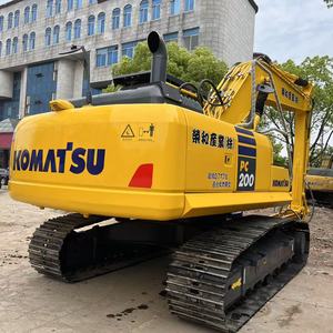 รถขุดตีนตะขาบ 20 ตัน ยี่ห้อญี่ปุ่น เครื่องยนต์คัมมินส์ ความจุ 1.0 เมตร กำลัง 103 กิโลวัตต์ รถขุดโคมัตสึ 200-8 มือสอง ราคาถูก - Product Image 2