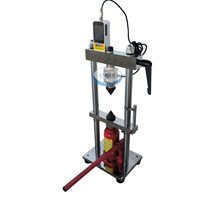 Testeur de charge ponctuelle numérique hydraulique 100KN pour roche – Machine d'essai de résistance des roches