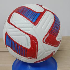 Ballon de football et de soccer personnalisé avec logo, taille 5, en PVC/PU, thermocollé, pour usage intérieur/extérieur – Vente chaude - Product Image 5