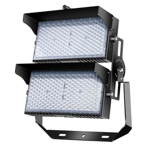 ไฟส่องสว่างกลางแจ้งแบบโมดูลาร์ LED IP65 ตัวเรือนอะลูมิเนียม 100W-600W โปรเจคเตอร์เสาสูง พร้อมมุมลำแสง 20-90 องศา - Product Image 1