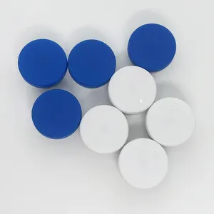 Logo personalizzato 13 millimetri alu medica di plastica flip top cap per bottiglia di iniezione fiala