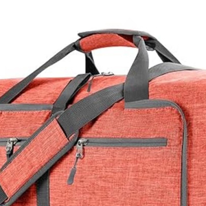 Modern Sports Duffle <b>Bag</b> <b>Large</b> Capacity Gym Travel <b>Holdall</b> with Adjustable Strap Polyester Unisex Casual Style Zipper Closure - Product Image 2