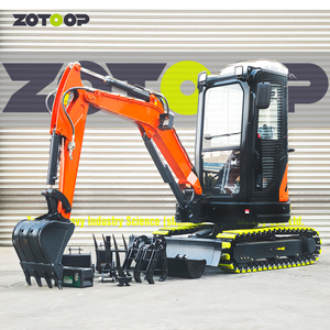 Miễn phí vận chuyển 3.5 tấn máy xúc EPA Kubota động cơ Digger nhà máy xúc nhỏ 1ton 2 tấn zotoop máy xúc nhỏ để bán - Product Image 3