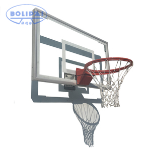 <span class=keywords><strong>Petit</strong></span> panneau arrière en verre trempé pour l'extérieur, cerceau <span class=keywords><strong>de</strong></span> <span class=keywords><strong>basket</strong></span>-ball mural antirouille pour enfants - Product Image 4