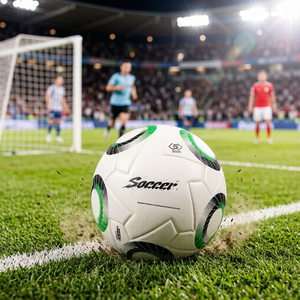 Balón de Fútbol de Cuero PU de Alta Calidad Profesional, con Logotipo Personalizado, Termosellado, para Entrenamiento y Partidos, Tamaño 3, Gran Venta - Product Image 3