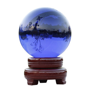 <span class=keywords><strong>Boule</strong></span> <span class=keywords><strong>de</strong></span> <span class=keywords><strong>cristal</strong></span> colorée pour ornement <span class=keywords><strong>de</strong></span> <span class=keywords><strong>noël</strong></span>, grande <span class=keywords><strong>boule</strong></span> ronde en verre, 100mm 200mm 300mm, vente en gros, livraison gratuite - Product Image 1