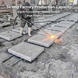 Lastra di Granito Moderna Spessa con Superficie Fiammata Antiscivolo e Durevole, Tagliabile su Misura <span class=keywords><strong>per</strong></span> Camminamenti Comunali e Giardini - Product Image 2
