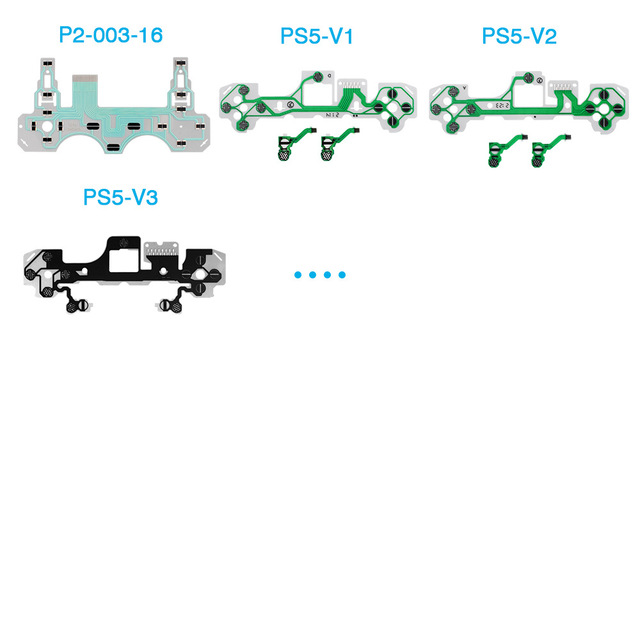 For Handle & Button Conductive Film PS3 Plastic Repair Accessories SA1Q160/SA1Q194A/SA1Q222A