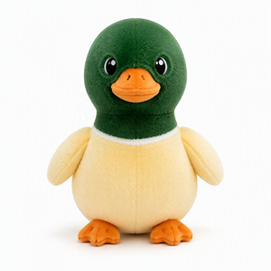 Peluche Anatra Mallard Super Morbida in Poliestere Cotone Personalizzabile, Giocattolo Imbottito OEM, Regalo Promozionale All'ingrosso, Fornitura all'Ingrosso CE - Product Image 2