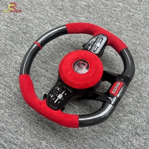 Volante de Fibra de Carbono Mejorado para Mercedes Benz Clase G W464 G63 G500 2019-2024, Piezas Personalizadas de Cuero y Gamuza para Carrocería - Product Image 6