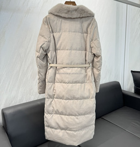 Women Long Quilted Down Coat Hooded Winter Puffer Jacket Thick Warm Outdoor Cold Weather Parka - Product Image 2