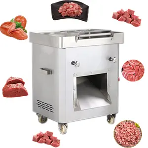 Bon service après-vente machine de découpe de viande fraîche prix trancheuse électrique viande fraîche porc coupe automatique trancheuse de chou vege