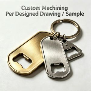 OEM Manufacture <b>Custom</b> Mold Stainless Steel Brass <b>Dog</b> <b>Tag</b> Bottle Opener Keychain Beer <b>Custom</b> Bottle Opener Machining Service - Product Image 2