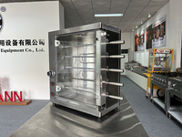 Libermann Offre Spéciale Bon Prix Machine à Rôtir Automatique Électrique et à Gaz pour Poulet, Kebab et Viande