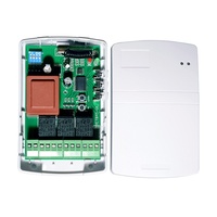 Ensemble de commande de moteur tubulaire pour porte de garage, porte à enroulement, porte automatique AC220V, comprenant 2 télécommandes