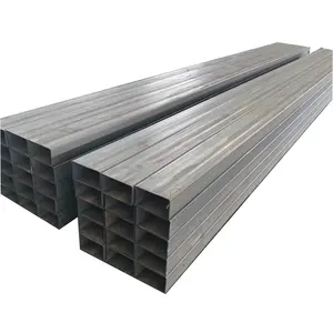 Mild steel 20mm hot dipped galvanized Rectangular Steel Pipe Q195 60X40 Rectangular Tube