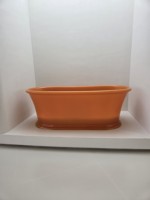 Baignoire autoportante en résine de style français couleur jade Hetian avec certificat CE pour maison de luxe