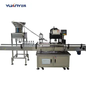 Glass Bottle Lid Capping Machine Small Bottle Caps Threading Machine Automatic Pneumatic Production Line Packing Machine