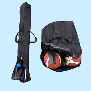 Hot bán thép không gỉ có thể điều chỉnh chiều cao bóng rổ rebounder trở lại máy bắn huấn luyện viên chụp thiết bị đào tạo - Product Image 6