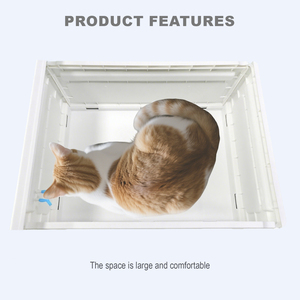 Caja de terapia de hidrógeno/oxígeno para mascotas, nido nebulizador, cámara de inhalador para gatos y perros, funciona con generador de hidrógeno/oxígeno - Product Image 3