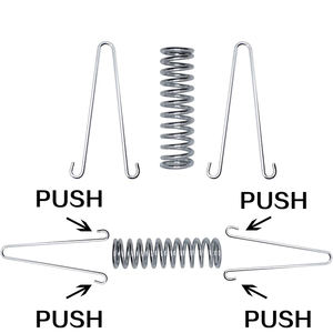 Ressorts <span class=keywords><strong>de</strong></span> timon en métal d'acier inoxydable d'OEM laisse <span class=keywords><strong>ressort</strong></span> d'<span class=keywords><strong>amortisseur</strong></span> <span class=keywords><strong>ressort</strong></span> <span class=keywords><strong>de</strong></span> tension <span class=keywords><strong>de</strong></span> tampon - Product Image 4