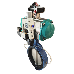 高温メディアパウダー搬送用新エネルギーリチウム電池空気圧膨張バタフライバルブ - Product Image 4