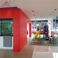 Panneaux ACP en aluminium Alucobond, feuilles d'aluminium personnalisées, résistance à la corrosion élevée, série 4000, ignifuges, PE/PVDF 4 mm 3 mm
