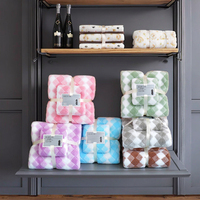 Custom Super Soft Absorbent Super Fiber Hand Towel Hanging Bathroom Kitchen Towel Set
