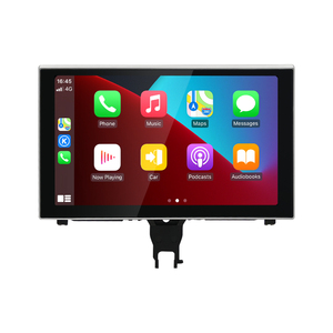 Pantalla retráctil de 9 pulgadas con sistema Linux, Carplay AUTO para AUDI A6 A7 C7 años 2012-2018, reproductor de video para coche, navegador GPS, pantalla inteligente. - Product Image 1