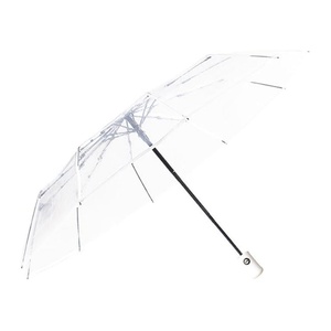 Parapluie pliant transparent coupe-vent et imperméable, design dôme transparent, pour femmes et filles, idéal pour la photographie en extérieur - Product Image 5