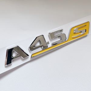 Autocollant 3D ABS Chrome Noir Rouge Lettres de Coffre de <span class=keywords><strong>Voiture</strong></span> pour <span class=keywords><strong>Mercedes</strong></span> Benz A45 AMG W177 W176 A45S Emblème Logo Auto Accessoires - Product Image 5