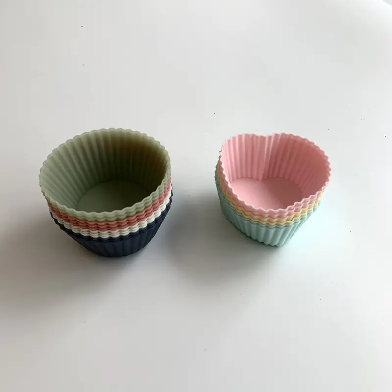 Silikon Muffin Cupcake Form Mousse Kuchen Tasse Backform Tasse
