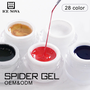 ICE NOVA Spider <span class=keywords><strong>Gel</strong></span> Nail Supplies TPO Free and Hema Free Spider Uv <span class=keywords><strong>Gel</strong></span> Professional Nail Art <span class=keywords><strong>Gel</strong></span> OEM Private Label 28 Colors - Product Image 2