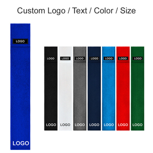 Özel Logo futbol sahası flama havlu ile cırt cırt oyun kurucu mikrofiber spor ter havlu futbol Golf spor salonu için - Product Image 3