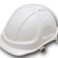 Casque de sécurité léger multicolores ANT5PPE EN397 en HDPE à demi-visière avec sangle de menton confortable