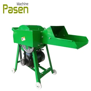 corn stalk chopper machine cattle feed processing machine small scale hay equipment