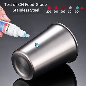 Atlas Stainless Steel Eco-Friendly Modern American Style <b>Beer</b> <b>Mug</b> Silver Gold Single Wall Camping Reusable Water Cup Custom Logo - Product Image 4