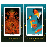 Vente en gros de cartes de jeu personnalisées, oracles signifiant livre en langue russe, jeu de cartes de jeu imprimées, cartes de tarot avec guide