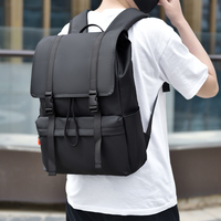 Sac à dos pour ordinateur portable polyvalent, grande capacité, ergonomique, en polyester Oxford, léger, portable, avec bretelles à coussin d'air et compartiment intérieur