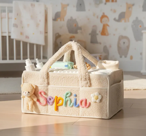 Cesta de almacenamiento de peluche <span class=keywords><strong>para</strong></span> bebés, organizador personalizado <span class=keywords><strong>para</strong></span> la habitación del bebé, organizador de pañales <span class=keywords><strong>para</strong></span> bebés - Product Image 5