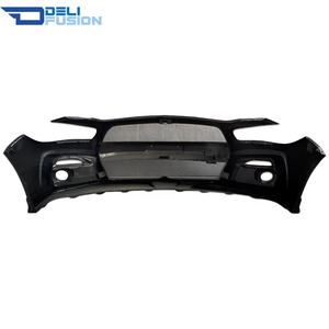 Parachoques Delantero de Fibra de Carbono Parcial Estilo R-Concept para Infiniti Q50 V37 Skyline 400r Kouki Bitz 2014-2022, Modificación Exterior - Product Image 5