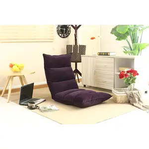 Ev oturma odası pilili döşemelik yumuşak rahat katlanır tembel kanepe kat sandalye