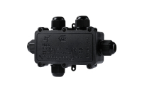 Boîtier de câble d'alimentation électrique souterrain en plastique nylon IP68 Boîte de jonction étanche pour l'extérieur Boîte de connecteur de fil étanche