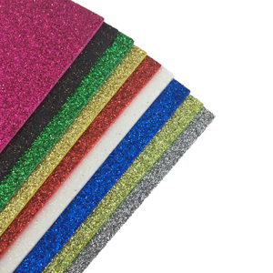 Vàng bột màu long lanh EVA tấm xốp DIY mẫu giáo handmade Craft Nguồn cung cấp bọt giấy cho Thủ công mỹ nghệ - Product Image 1