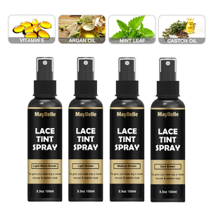4 Colors Available Private Label Closures Frontal Waterproof <strong>Tint</strong> Lace Wig 3.8oz Lace <strong>Tint</strong> <strong>Spray</strong> - Product Image 5