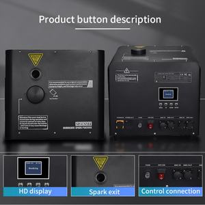 AICPOSE Máquinas de Efectos Especiales para Exteriores de 1700W, Resistentes al Agua, para DJ, Fiestas, Eventos, Escenarios, Equipos de Efectos Especiales - Product Image 5